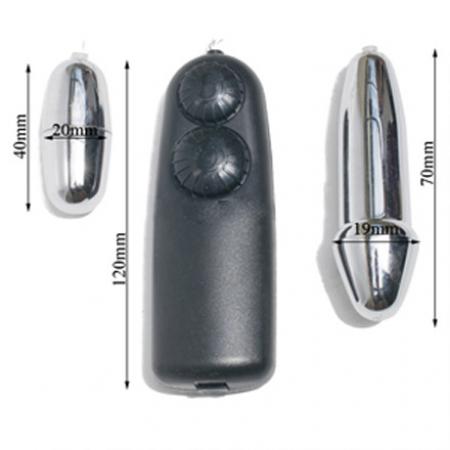 Mua bán Trứng rung tình yêu 2 đầu inox 3 pin